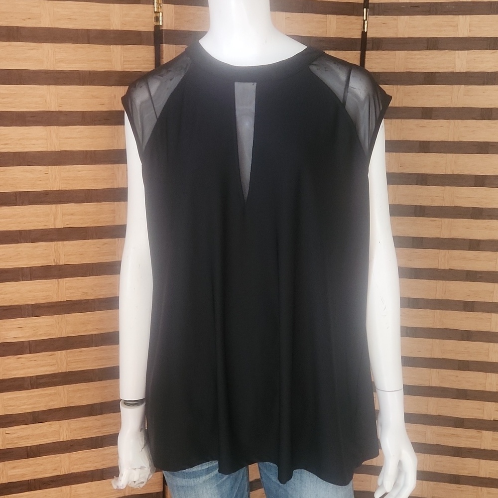 Venus sheer detail tank tops